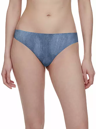 CHANTELLE | String SOFT STRETCH blue denim print | 